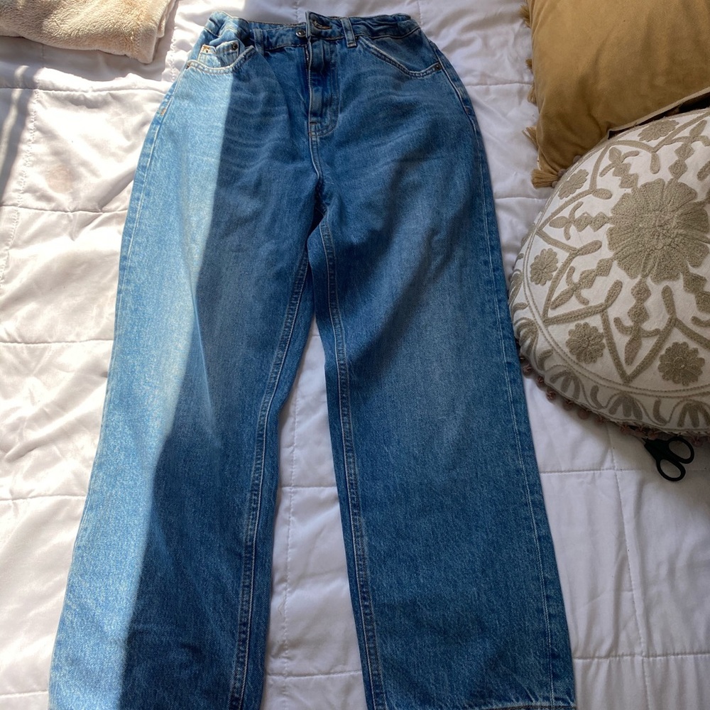 Wide leg cropped Jeans